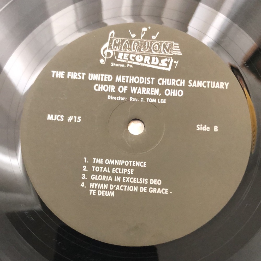 The First United Methodist Church Sanctuary Choir Warren, Ohio Vinyl Lp - Picture 5 of 10